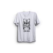 The Fame Dimmu Logo Rock Metal Müzik Grubu Beyaz Kadın T-shirt