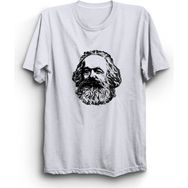 The Fame Karl Marx Beyaz Kadın T-shirt