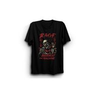 The Fame Rage Mach RATM Rock Metal Müzik Grubu Siyah Kadın T-shirt