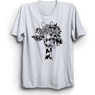The Fame Şaşkın Zürafa Confused Giraffe Beyaz Kadın T-shirt