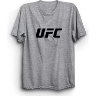 The Fame UFC Ultimate Fighting Championship Dövüş Fight Gri Kadın T-shirt