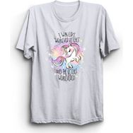 The Fame Unicorn Bitch Beyaz Kadın T-shirt