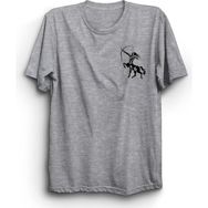 The Fame Yay Burcu Sagittarius Astroloji Gri Kadın T-shirt