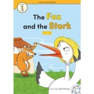 The Fox and the Stork +Hybrid CD eCR Level 1 - Aesop