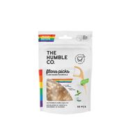 The Humble Co Floss Picks Bitki Bazlı Kürdan 50 Adet Diş İpi