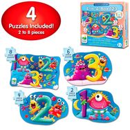 The Learning Journey TLJ630143 Bir Arada 123 4 Puzzle