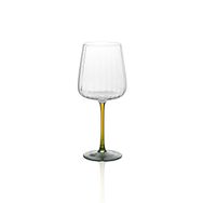 The Mia 600 ml Sarı Yeşil Şarap Kadehi