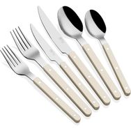The Mia Comida Çatal Kaşık Bej 36 Parça Bıçak Takımı