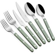 The Mia Comida Yeşil 36 Parça Çatal Kaşık Bıçak Takımı