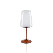 The Mia Edera Amber 500 ml Şarap Kadehi