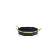 The Mia GLN0079 Siyah 30 cm Galvin Tepsi