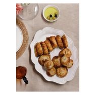 The Mia GRD0008 41x32 cm Beyaz Grande Servis Tabağı