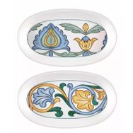 The Mia Gri 26 cm Limoncello Oval Servis 2'li Set