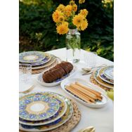 The Mia Gri 29 cm Limoncello Oval Servis 2'li Set