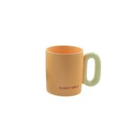 The Mia KPA0179 Sarı 330 ml Makaron Porselen Kupa