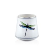 The Mia KPA0234 180 cc Dragonfly Green Porselen Kupa