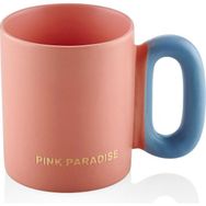 The Mia Makaron Porselen Pembe Kupa