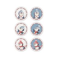 The Mia Penguin 6 Parça 10 CM Çerezlik