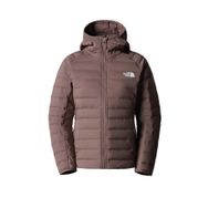 The North Face Belleview Stretch Down Hoodie Kadın Kahverengi Mont