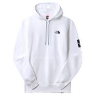The North Face Beyaz Patch Graphic Hoodie Erkek Outdoor Sweatshirt