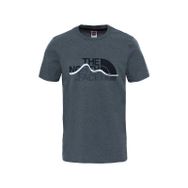 The North Face Mountain Line Gri Erkek T-Shirt