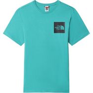 The North Face NF00CEQ5ZCV1 Ss Fine Yeşil Erkek T-shirt