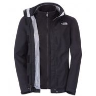 The North Face NF00CG56KX71 W Evolve II Triclimate Siyah Kadın Mont