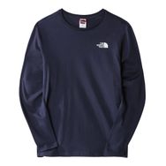 The North Face NF0A2TX18K21 Lacivert M L/S Easy Tee Erkek Günlük Tişört