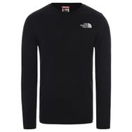 The North Face NF0A2TX1KZ21 L/S Easy Tee EU Siyah Uzun Kollu Erkek T-shirt