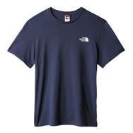 The North Face NF0A2TX58K21 M S/S Simple Dome Erkek Mavi Outdoor T-Shirt