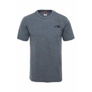 The North Face NF0A2TX5JBV1 M S/S Simple Dome Tee Gri Erkek T-shirt