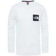 The North Face NF0A37FT Fine Tee Beyaz Erkek T-Shirt