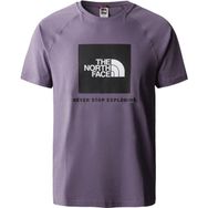 The North Face NF0A3BQON141 M Ss Raglan Redbox Tee Eu Erkek T-Shirt