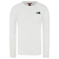 The North Face NF0A493LFN41 M L-S Red Box Tee Eu Beyaz Erkek T-Shirt