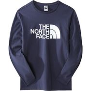 The North Face NF0A4M8M Hd Tee Lacivert Uzun Kol Erkek T-shirt