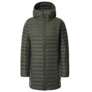 The North Face NF0A4P6JNYC1 W Stretch Down Koyu Yeşil Outdoor Parka Kadın Mont