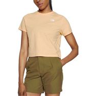 The North Face NF0A55AY Foundation Crop Tee Eu Turuncu Kadın T-Shirt