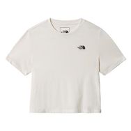 The North Face NF0A55AYN3N1 Foundation Crop Beyaz Kadın T-shirt