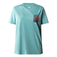 The North Face NF0A55B2LV21 W Foundatıon Graphıc Tee - Eu Kadın T-Shirt
