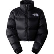 The North Face NF0A5GGEKX71 Siyah W Nuptse Short Kadın Outdoor Mont
