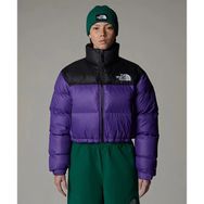 The North Face NF0A5GGES961-001 Mor W Nuptse Short Jacket Kadın Mont