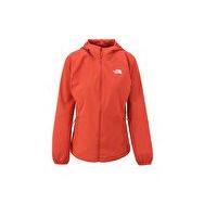 The North Face NF0A7R2RKIN1 W Nimble Hoodie EU Kırmızı Kadın Mont