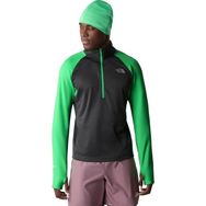 The North Face NF0A7SXP 1-4 Zip Run Fleece Gri Yarım Fermuarlı Erkek Sweatshirt