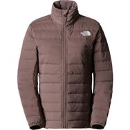 The North Face NF0A7UK5EFU1 W Belleview Stretch Down Hoodie Kahverengi Kadın Mont