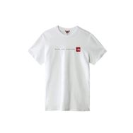 The North Face NF0A7X1MFN41AKS-34 M S/S Never Stop Exploring Tee Beyaz Erkek T-Shirt