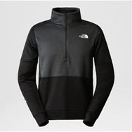 The North Face NF0A825ZKT01 M Siyah Gri Ao Full Zıp Erkek Sweatshirt