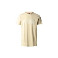The North Face NF0A827H3X41 S/S Woodcut Dome Tee-Eu Erkek Gri Outdoor T-shirt