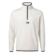 The North Face NF0A83I355W1 Beyaz M Glacier 1/4 Zip Erkek Outdoor Sweatshirt