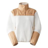 The North Face NF0A84IBLDI1 W Cragmont Fleece 1/4 Snap Beyaz Kadın Sweatshirt