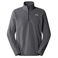 The North Face NF0A855W4HJ1 Gri M 100 Glacier 1/4 Zip Erkek Polar Sweatshirt